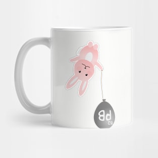 Lead Balloon Sinking Kawaii bunny Pb 82 Mug